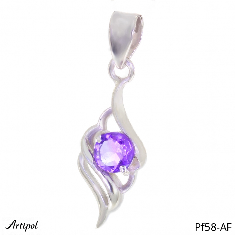Pendentif PF58-AF en Améthyste véritable