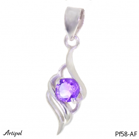 Anhänger PF58-AF mit echter Amethyst