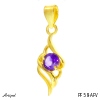 Pendant PF58-AFV with real Amethyst