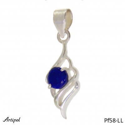 Pendant PF58-LL with real Lapis lazuli