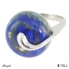 Pierścionek 4214-LL z Lapisem lazuli