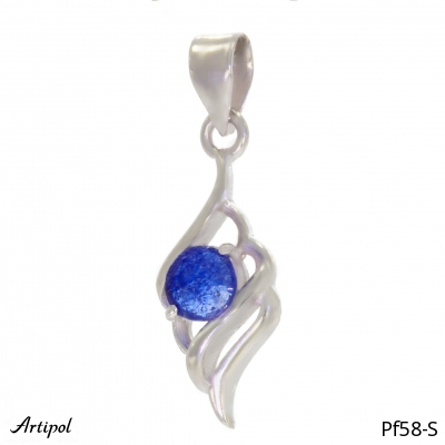 Pendant PF58-S with real Sapphire