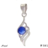 Pendant PF58-S with real Sapphire