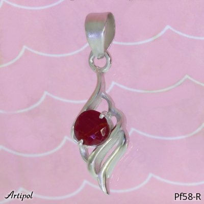 Pendant PF58-R with real Ruby