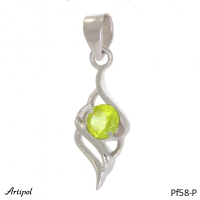 Pendentif PF58-P en Peridot véritable