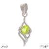 Pendant PF58-P with real Peridot