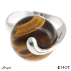 Ring 4214-OT with real Tiger's eye
