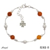 Bracelet B2802-B with real Amber