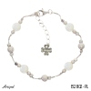 Bracelet B2802-PL with real Moonstone