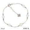 Bracelet B3601-PL with real Moonstone