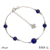 Armreif B3601-LL mit echter Lapis Lazuli