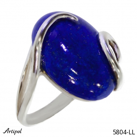 Pierścionek 5804-LL z Lapisem lazuli