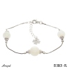 Bracelet B3801-PL with real Moonstone