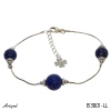 Bracelet B3801-LL with real Lapis lazuli