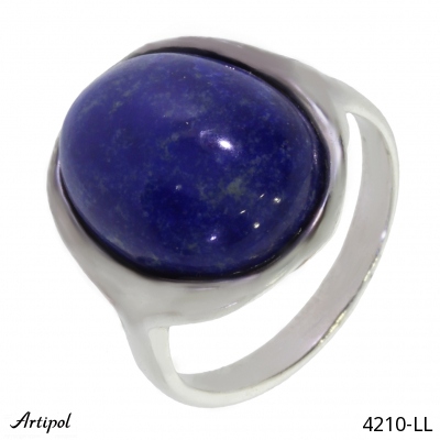 Ring 4210-LL with real Lapis lazuli