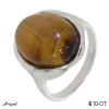 Ring 4210-OT with real Tiger Eye