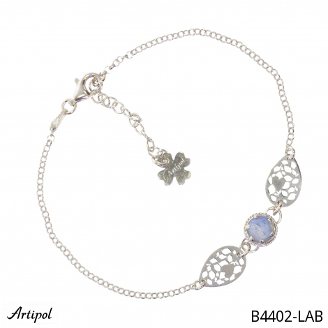 Bransoletka B4402-LAB z Labradorytem