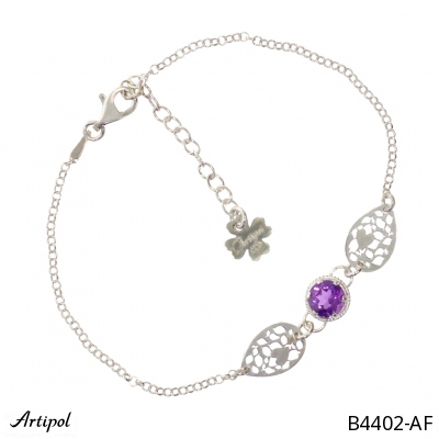 Bracelet B4402-AF en Amethyste véritable