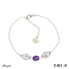 Armreif B4801-AF mit echter Amethyst