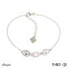 Bracelet B4801-QR en Quartz rose véritable