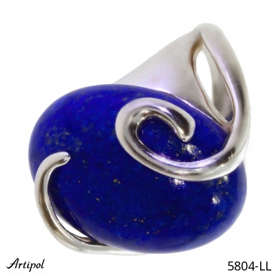 Bague 5804-LL en Lapis-lazuli véritable