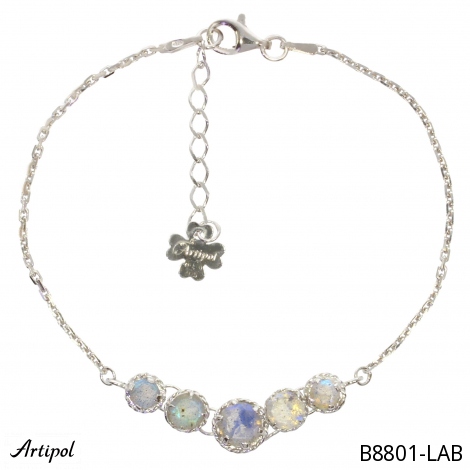 Bransoletka B8801-LAB z Labradorytem