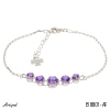 Bracelet B8801-AF en Amethyste véritable