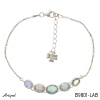 Bracelet B9801-LAB with real Labradorite