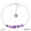 Bracelet B9801-AF en Améthyste véritable