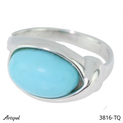 Ring 3816-TQ with real Turquoise