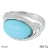 Ring 3816-TQ with real Turquoise