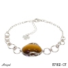 Bracelet B7802-OT with real Tiger's eye