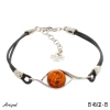 Bracelet B4602-B with real Amber