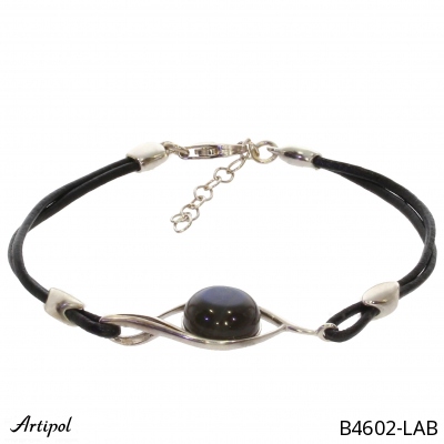 Bracelet B4602-LAB en Labradorite véritable