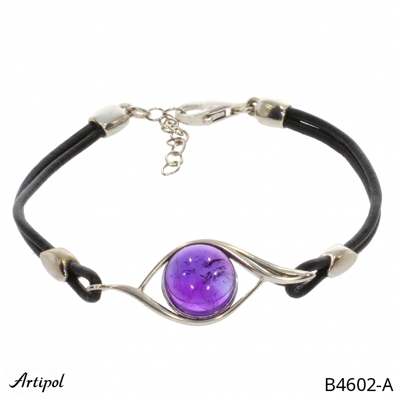 Bracelet B4602-A en Amethyste véritable