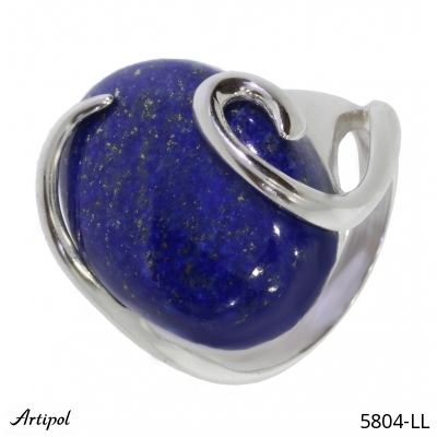 Ring 5804-LL with real Lapis lazuli