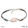 Bracelet B4602-QR en Quartz rose véritable