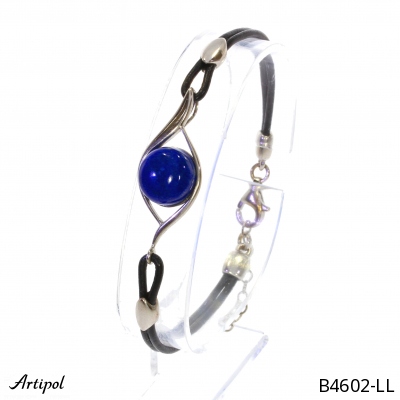 Armreif B4602-LL mit echter Lapis Lazuli