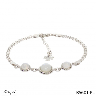 Bracelet B5601-PL en Pierre de lune véritable