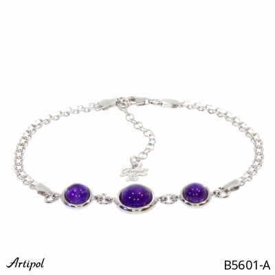 Bracelet B5601-A en Amethyste véritable