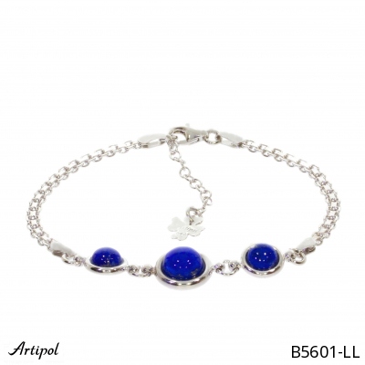 Armreif B5601-LL mit echter Lapis Lazuli