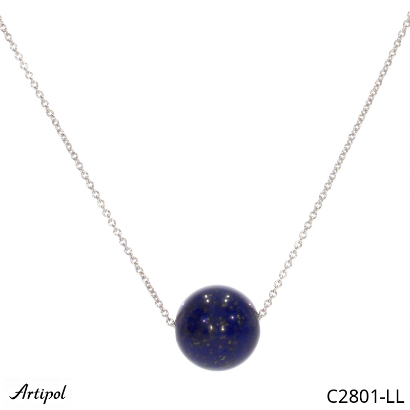 Collier C2801-LL en Lapis-lazuli véritable