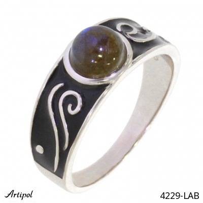 Ring 4229-LAB with real Labradorite