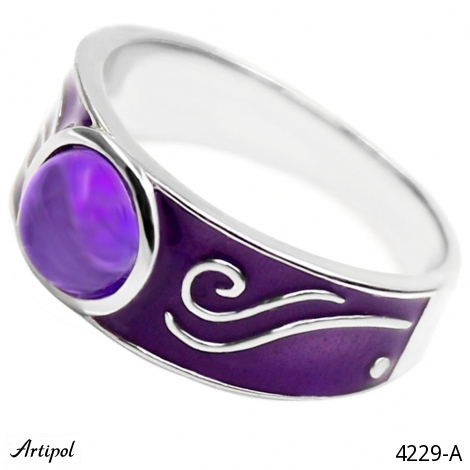 Bague 4229-A en Améthyste véritable