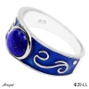 Ring 4229-LL with real Lapis lazuli