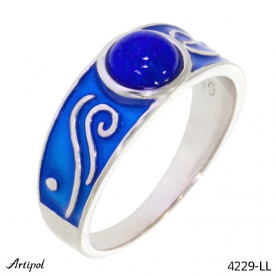 Bague 4229-LL en Lapis-lazuli véritable