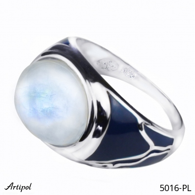 Ring 5016-PL with real Moonstone
