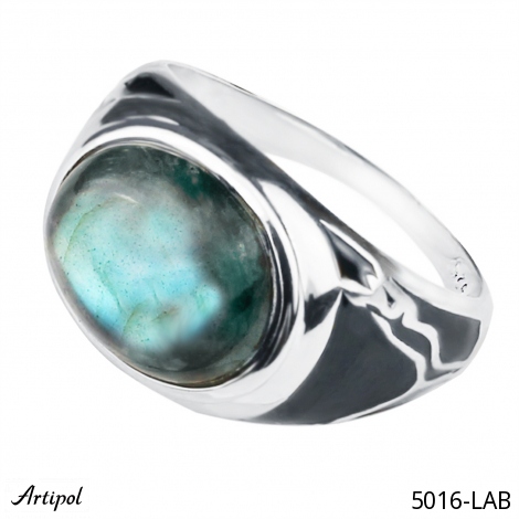 Ring 5016-LAB mit echter Labradorit