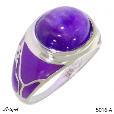 Ring 5016-A with real Amethyst