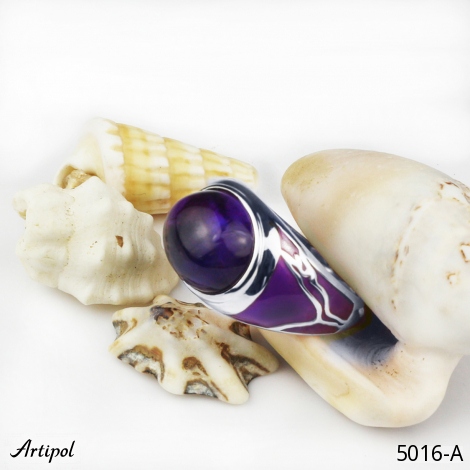 Ring 5016-A with real Amethyst
